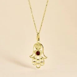 Pendentif Fatima Or Jaune Oxyde De Zirconium -Histoire d'Or B3PMJZR001 view2