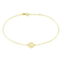 Chaîne De Cheville Or Jaune Nevia