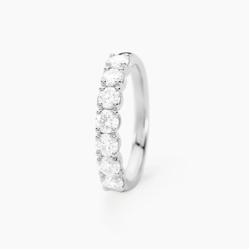 Alliance Eloise Or Blanc Diamant 1 Alliance Eloise Or Blanc Diamant