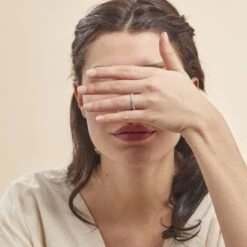 Alliance Eloise Or Blanc Diamant 10 Alliance Eloise Or Blanc Diamant -Histoire d'Or B7AFBDW446 model0