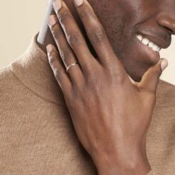 Alliance Aphrodite Demi Jonc Bombe Or Blanc -Histoire d'Or B7AMBW0113 model2