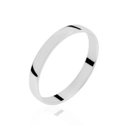 Alliance Julie Ruban Classique Or Blanc
