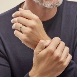 Alliance Navido Ruban Plat Palladium Bicolore -Histoire d'Or BEAH2W00BP model1