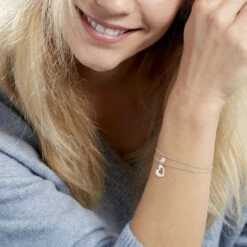 Bracelet Menia Argent Bicolore -Histoire d'Or FABF2W0633 model0