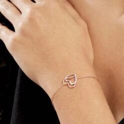 Bracelet Argent Bicolore Serapis Oxydes De Zirconium -Histoire d'Or FABF2ZW020 model1