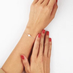 Bracelet Sari Argent Blanc Perle De Culture Et Oxyde De Zirconium -Histoire d'Or FABFBU2496 view2