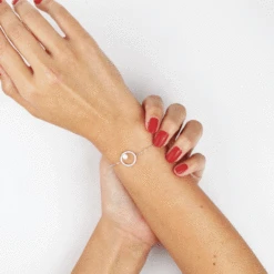 Bracelet Marthe Argent Blanc Perle De Culture Et Oxyde De Zirconium -Histoire d'Or FABFBU2500 view2