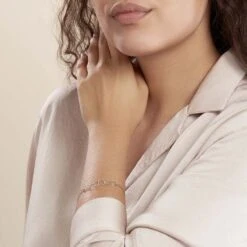 Bracelet Bulle Argent Blanc -Histoire d'Or FABFBW003G model0