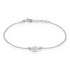 Bracelet Shereen Argent Blanc