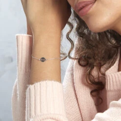 Bracelet Shereen Argent Blanc -Histoire d'Or FABFBW00XE model1