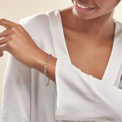 Bracelet Argent Keziah 6 Bracelet Argent Keziah -Histoire d'Or FABFBW017T model0