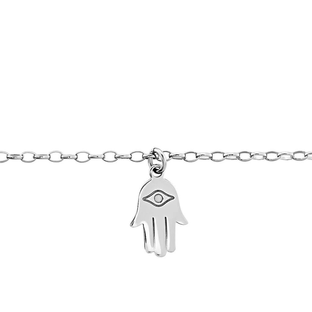 Bracelet Argent Blanc Fahem 2 Bracelet Argent Blanc Fahem – Image 2
