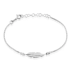Bracelet Argent Blanc Gdiulia