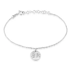 Bracelet Argent Blanc Sofee Nacre