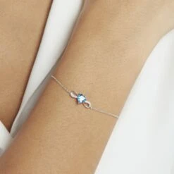 Bracelet Argent Blanc Atieno Oxyde De Zirconium -Histoire d'Or FABFBZ6002 model1