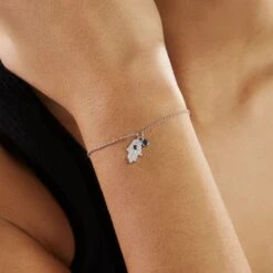 Bracelet Symbolique Argent Blanc Oxyde De Zirconium -Histoire d'Or FABFBZD053 model1