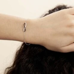 Bracelet Prudentia Argent Blanc Oxyde De Zirconium -Histoire d'Or FABFBZW047 model1