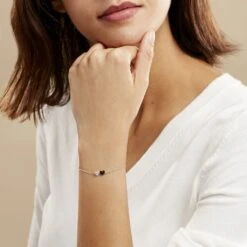 Bracelet Clementine Argent Blanc Oxyde De Zirconium -Histoire d'Or FABFBZW07T model0