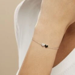 Bracelet Clementine Argent Blanc Oxyde De Zirconium -Histoire d'Or FABFBZW07T model1