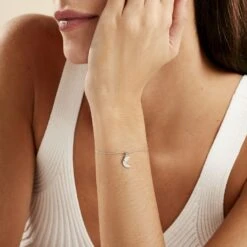 Bracelet Astre Argent Blanc Oxyde De Zirconium -Histoire d'Or FABFBZW093 model1