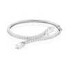 Bracelet Jonc Argent Nevarte Oxydes De Zirconium