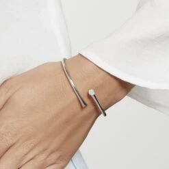 Bracelet Jonc Vivo Argent Oxyde De Zirconium -Histoire d'Or FABFBZW0X7 model1