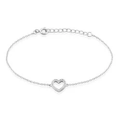 Bracelet Quintin Argent Oxyde De Zirconium