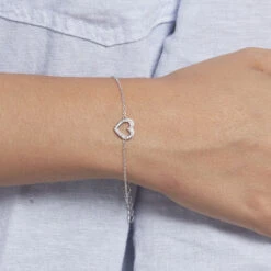 Bracelet Quintin Argent Oxyde De Zirconium -Histoire d'Or FABFBZW0XI model1