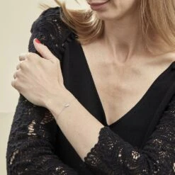 Bracelet Argent Dounyo Oxydes De Zirconium -Histoire d'Or FABFBZW0YP model0