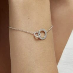 Bracelet Ananth Argent Blanc Oxyde De Zirconium -Histoire d'Or FABFBZW12Z model1