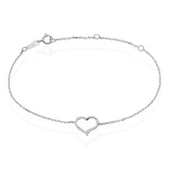 Bracelet Bertille Argent Blanc Oxyde De Zirconium