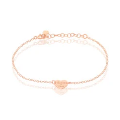 Bracelet Betie Argent Rose