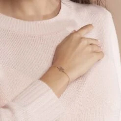 Bracelet Elwenn Argent Rose 7 Bracelet Elwenn Argent Rose -Histoire d'Or FABFRW0092 model0