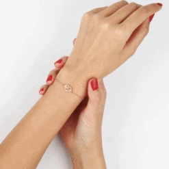 Bracelet Elwenn Argent Rose 6 Bracelet Elwenn Argent Rose -Histoire d'Or FABFRW0092 view2