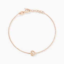 Bracelet Menel Argent Rose