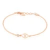 Bracelet Oumeima Argent Rose