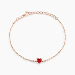 Bracelet Kelvyn Argent Rose Oxyde
