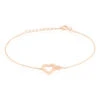 Bracelet Elanda Argent Rose Oxyde De Zirconium