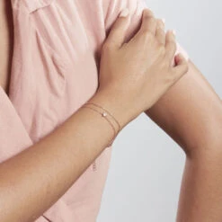 Bracelet Serres Argent Rose Oxyde De Zirconium -Histoire d'Or FABFRZW160 model0