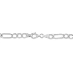 Bracelet Vivian Maille Alternee 1/3 Argent Blanc -Histoire d'Or FABHBW0228 view2