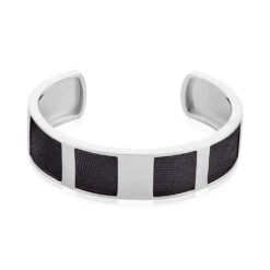 Bracelet Jonc Milo Argent Blanc