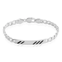Bracelet Identite Argent Giani