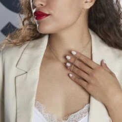 Collier Argent Bicolore Toyo -Histoire d'Or FACF2W0623 model1