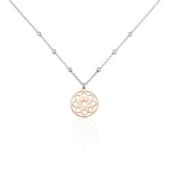 Collier Argent Bicolore Vicencio