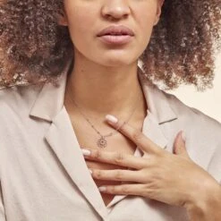 Collier Argent Bicolore Vicencio -Histoire d'Or FACF2W0635 model0