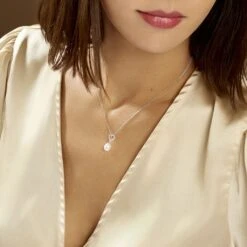 Collier Miley Argent Blanc Perle De Culture -Histoire d'Or FACFBU2002 model0