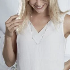 Collier Sautoir Argent Gaspar Perles De Culture 7-8mm 73cm -Histoire d'Or FACFBUW141 model0