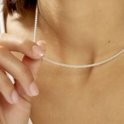 Collier Shaynisae Argent Blanc 11 Collier Shaynisae Argent Blanc -Histoire d'Or FACFBW00H5 model1