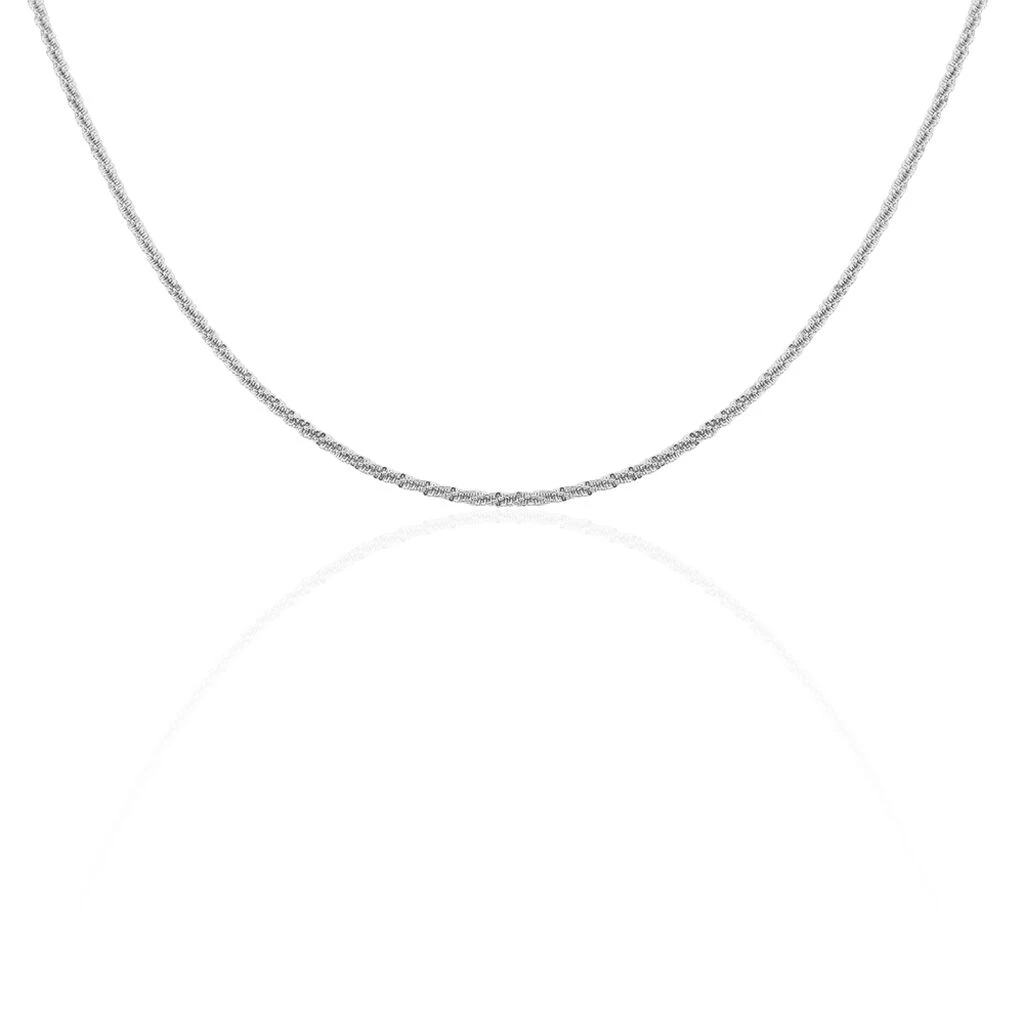 Collier Shaynisae Argent Blanc 2 Collier Shaynisae Argent Blanc – Image 2