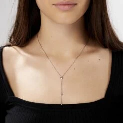 Collier Leandra Argent Blanc -Histoire d'Or FACFBW00I5 model0